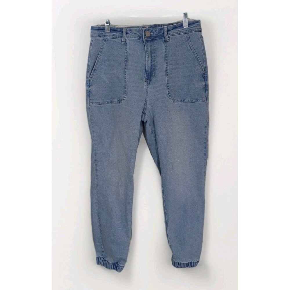 rocks & indigo jeans 100% Organic Cotton. Size 10, Jogger, Cargo Style Pockets..